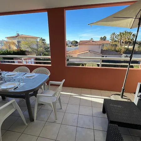 Les Terrasses De Savanna Joli 2 Pieces Piscine Rochelongue Cap D'agde Apartman Agde