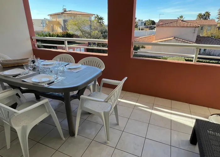 Les Terrasses De Savanna Joli 2 Pieces Piscine Rochelongue Cap D'agde Apartman Agde