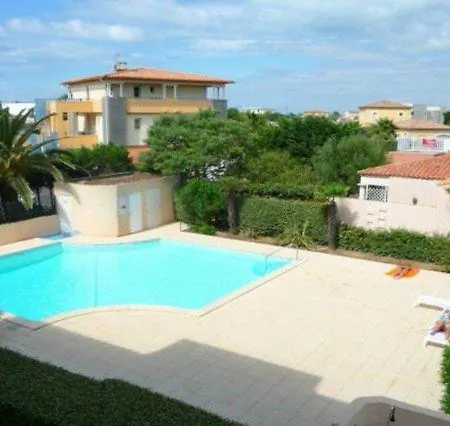 公寓 Les Terrasses De Savanna Joli 2 Pieces Piscine Rochelongue Cap D'agde *