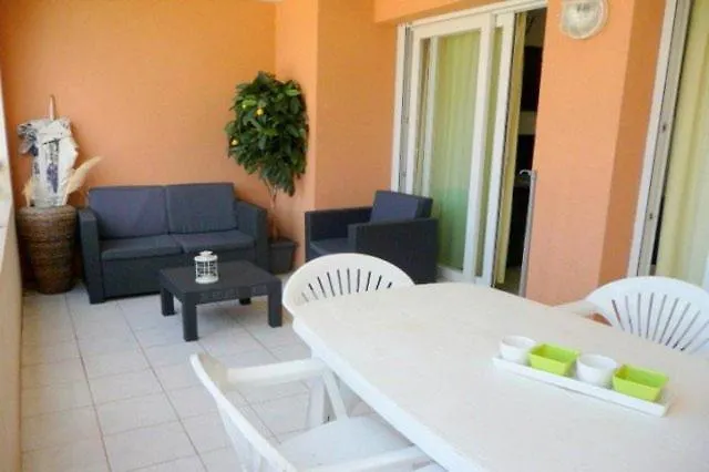 Les Terrasses De Savanna Joli 2 Pieces Piscine Rochelongue Cap D'agde Lägenhet *